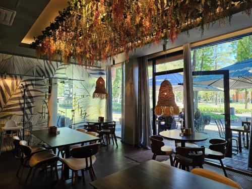 餐廳, 辛帕提亞酒店 (Viesbutis Simpatija) in 德魯斯金卡 餐廳, 辛帕提亞酒店 (Viesbutis Simpatija) in 德魯斯金卡