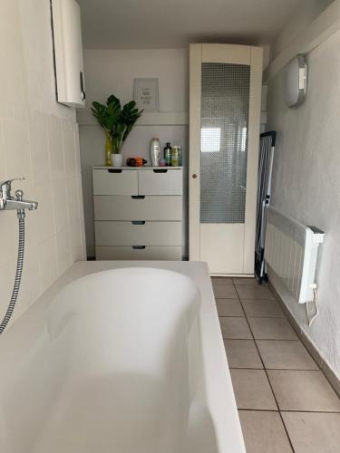 Bathroom, Kleines Bauernhaus mit Pferden - Ferienwohnung in Kell am See Bathroom, Kleines Bauernhaus mit Pferden - Ferienwohnung in Kell am See