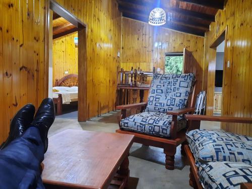 Cabaña Buena Madera (Cabana Buena Madera) in 예르발 누에보 Cabaña Buena Madera (Cabana Buena Madera) in 예르발 누에보