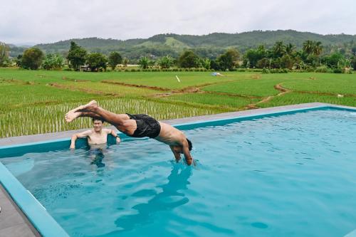Water park, Herntai Resort in Mae La Noi Water park, Herntai Resort in Mae La Noi