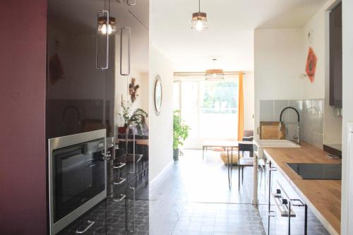 Spacious haven of peace with beautiful decoration in La Courneuve Spacious haven of peace with beautiful decoration in La Courneuve