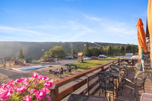 Erkély/terasz, Hotel Cervenohorske sedlo in Loucna Nad Desnou Erkély/terasz, Hotel Cervenohorske sedlo in Loucna Nad Desnou