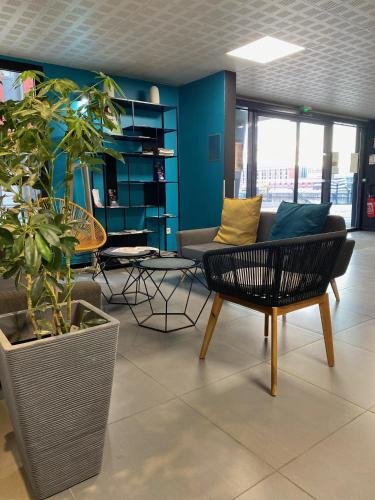 大堂, 敦刻爾克全套房公寓酒店 (All Suites Dunkerque) in 敦克爾克市中心 大堂, 敦刻爾克全套房公寓酒店 (All Suites Dunkerque) in 敦克爾克市中心