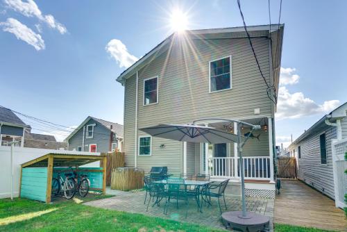 The 1818 Home with Porch and Grill - 1 Mi to Beach! in Other The 1818 Home with Porch and Grill - 1 Mi to Beach! in Other
