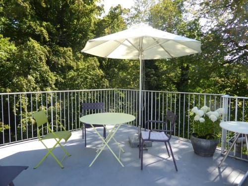 Balcony/terrace, Herrenhaus in Pahl Balcony/terrace, Herrenhaus in Pahl