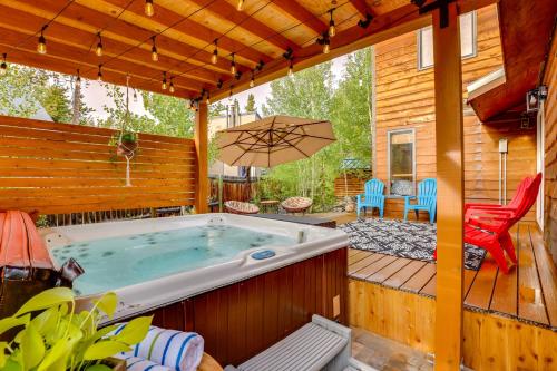 Private Hot Tub Mtn-View Ski House in Frisco in Frisco (CO) Private Hot Tub Mtn-View Ski House in Frisco in Frisco (CO)