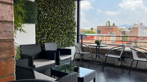 Balkon/teras, El Suburbio - Morelos Sur in Morelia Balkon/teras, El Suburbio - Morelos Sur in Morelia
