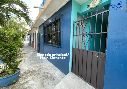 Bejárat, Casa de Yoli in Cozumel Bejárat, Casa de Yoli in Cozumel