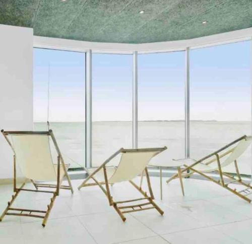 Balcony/terrace, Cozy Holiday Home - LightHouse by the sea in Aarhus N Balcony/terrace, Cozy Holiday Home - LightHouse by the sea in Aarhus N