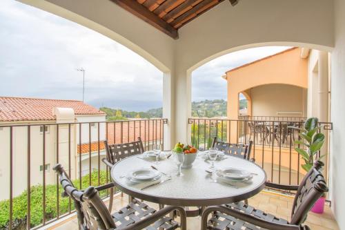 balkon/terras, Le Club Mougins in Mougins balkon/terras, Le Club Mougins in Mougins