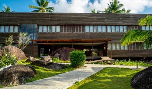Garden, Natuna Dive Resort in Anambas Islands Garden, Natuna Dive Resort in Anambas Islands