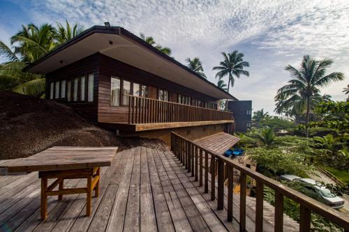 Balcony/terrace, Natuna Dive Resort in Anambas Islands Balcony/terrace, Natuna Dive Resort in Anambas Islands