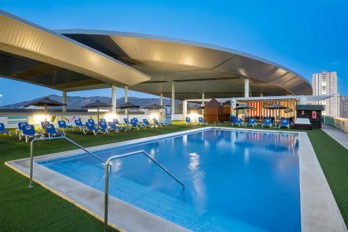 Swimming pool, La Estacion in Benidorm - Costa Blanca Swimming pool, La Estacion in Benidorm - Costa Blanca