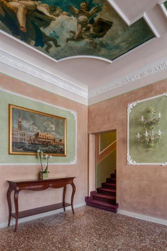 Zajednički dnevni boravak / prostorija s TV-om, Hotel Pausania in Dorsoduro Zajednički dnevni boravak / prostorija s TV-om, Hotel Pausania in Dorsoduro