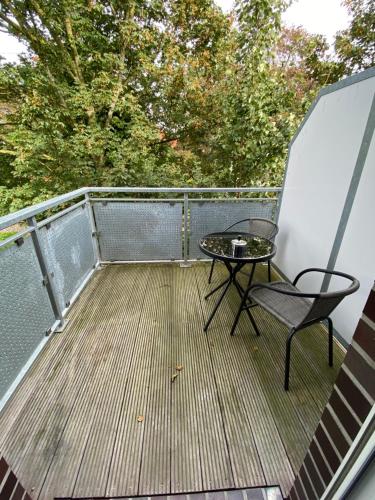 Balcony/terrace, Haus Osterstraße in Norden Balcony/terrace, Haus Osterstraße in Norden