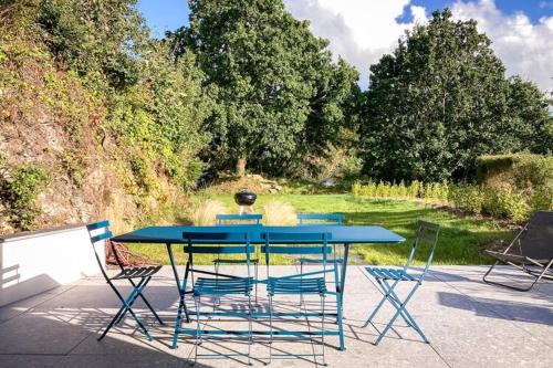 Μπαλκόνι/βεράντα, Comfortable holiday home in a haven of peace, Baie de Morlaix in Saint-Jean-du-Doigt Μπαλκόνι/βεράντα, Comfortable holiday home in a haven of peace, Baie de Morlaix in Saint-Jean-du-Doigt