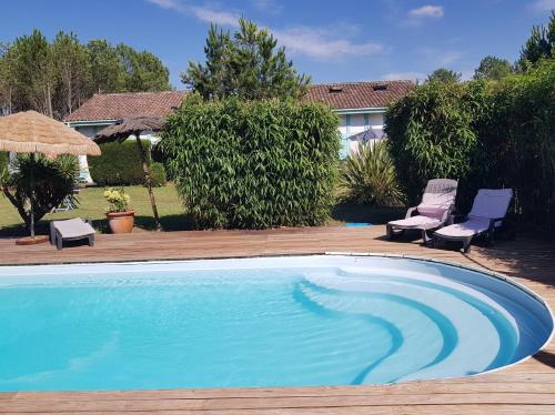 Swimming pool, Le mas des Landes in Vielle-Saint-Girons Swimming pool, Le mas des Landes in Vielle-Saint-Girons