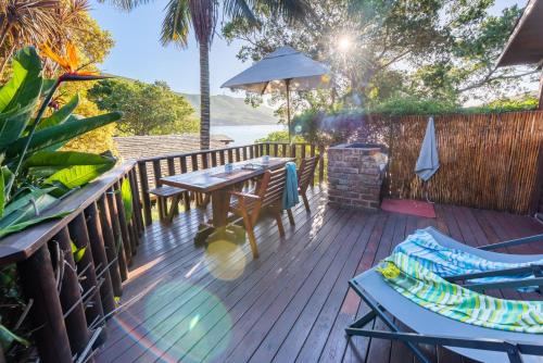 Erkély/terasz, Under Milkwood Chalets in The Heads Erkély/terasz, Under Milkwood Chalets in The Heads