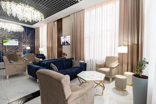 Lobby, Tauke Khan Plaza in Shymkent Lobby, Tauke Khan Plaza in Shymkent