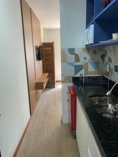 Kitchen, Suite Itaipu Mar in Vila Velha Kitchen, Suite Itaipu Mar in Vila Velha