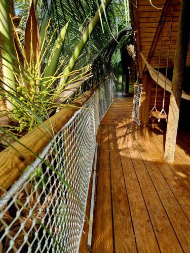 View, PURA VIDA Lodge Cabane perchee in Sainte Rose View, PURA VIDA Lodge Cabane perchee in Sainte Rose