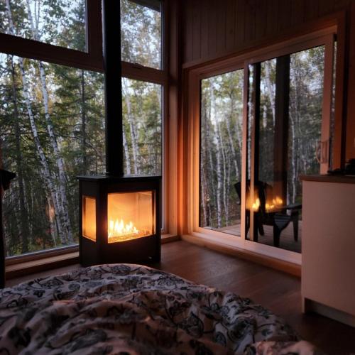 景觀, Tanières MicroChalets Charlevoix (Tanieres MicroChalets Charlevoix) in 聖保羅灣 (QC) 景觀, Tanières MicroChalets Charlevoix (Tanieres MicroChalets Charlevoix) in 聖保羅灣 (QC)