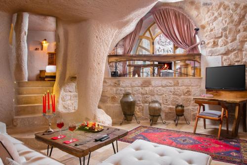zonă comună salon/TV, Dream of Cappadocia in Nevsehir zonă comună salon/TV, Dream of Cappadocia in Nevsehir