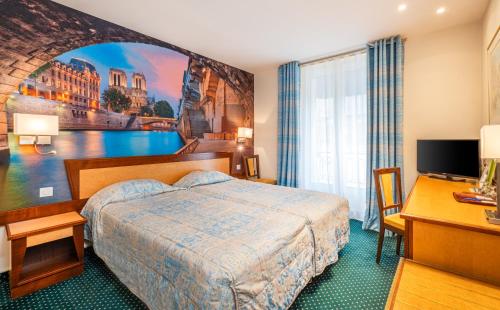 Hotel Terminus Montparnasse in Quartier Saint-Germain-des-Pres - Luxembourg Hotel Terminus Montparnasse in Quartier Saint-Germain-des-Pres - Luxembourg