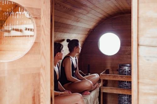 Sauna, Bedruthan Hotel & Spa in Newquay Sauna, Bedruthan Hotel & Spa in Newquay