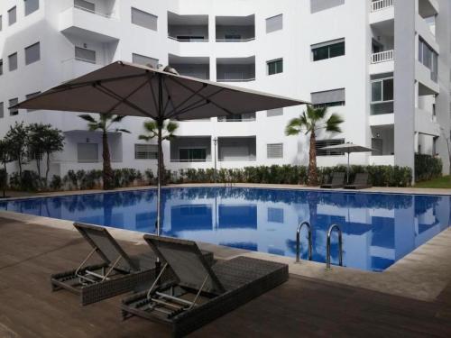 수영장, La Siesta Beach Resort in 모하메디아 수영장, La Siesta Beach Resort in 모하메디아