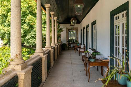 Terraza/balcón, Hotel Rural Casa dos Viscondes da Varzea in Lamego Terraza/balcón, Hotel Rural Casa dos Viscondes da Varzea in Lamego