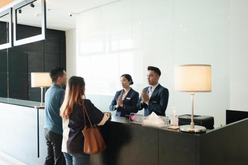 Előcsarnok, Luminor Hotel Metro Indah - Bandung by WH in Sekejati Előcsarnok, Luminor Hotel Metro Indah - Bandung by WH in Sekejati