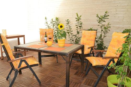 Terraza/balcón, Sonnenhaus Ferienwohnungen in Traben -Trarbach Terraza/balcón, Sonnenhaus Ferienwohnungen in Traben -Trarbach
