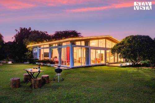 Exterior view, StayVista at Idyllic Farmhouse - A Glasshouse in Sohna Exterior view, StayVista at Idyllic Farmhouse - A Glasshouse in Sohna