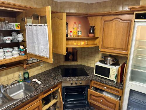 廚房, Casa Trianó entre montañas, río y cielo de estrellas (Casa Triano entre montanas, rio y cielo de estrellas) in 阿爾巴尼亞 廚房, Casa Trianó entre montañas, río y cielo de estrellas (Casa Triano entre montanas, rio y cielo de estrellas) in 阿爾巴尼亞