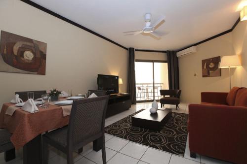 Balkon/teras, Acacias Hotel Djibouti in Djibouti Balkon/teras, Acacias Hotel Djibouti in Djibouti