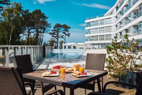 Erkély/terasz, Dune Beach Resort - A in Mielno Erkély/terasz, Dune Beach Resort - A in Mielno