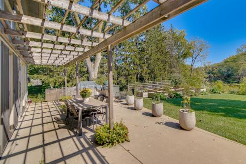 Riverfront Libertyville Retreat with Outdoor Kitchen in Libertyville (IL) Riverfront Libertyville Retreat with Outdoor Kitchen in Libertyville (IL)