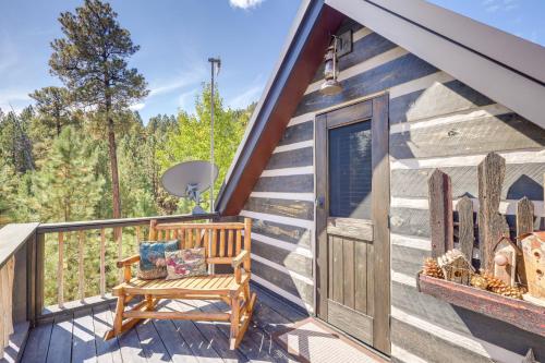 Jemez Springs Cabin with Stunning Mtn Views! in Los Alamos (Új-Mexikó) Jemez Springs Cabin with Stunning Mtn Views! in Los Alamos (Új-Mexikó)
