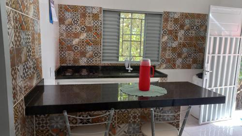 Kitchen, Chacara Recanto da Paz in Parque Real Kitchen, Chacara Recanto da Paz in Parque Real