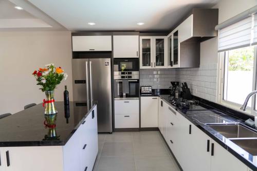 Balcony/terrace, Spacious 3BR Home with Own Private Cozy Pool in Cole Bay Balcony/terrace, Spacious 3BR Home with Own Private Cozy Pool in Cole Bay