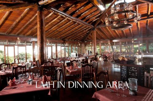 Restaurant, LAKE MANYARA WILDLIFE LODGE in Mto Wa Mbu Restaurant, LAKE MANYARA WILDLIFE LODGE in Mto Wa Mbu