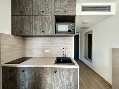 Κουζίνα, Apartimo München-Unterhaching (Apartimo Munchen-Unterhaching) in Ουντεράχινγκ Κουζίνα, Apartimo München-Unterhaching (Apartimo Munchen-Unterhaching) in Ουντεράχινγκ