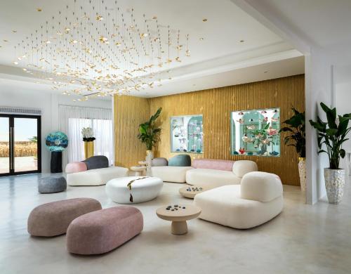 Lobby, Ramlah Resort Sealine Beach in Mesaieed Lobby, Ramlah Resort Sealine Beach in Mesaieed