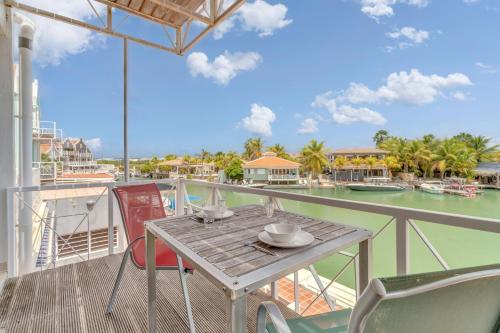 balkong/terrass, Caribbean Court, Harbor View Apartment near Flamingo-Bonaires internationella flygplats balkong/terrass, Caribbean Court, Harbor View Apartment near Flamingo-Bonaires internationella flygplats