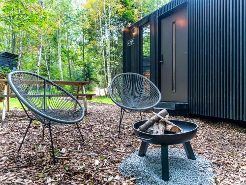 Exterior view, Chic Sauna Cabin Near the Sea - KOHIN Cabin Nº02 in Kolga Exterior view, Chic Sauna Cabin Near the Sea - KOHIN Cabin Nº02 in Kolga