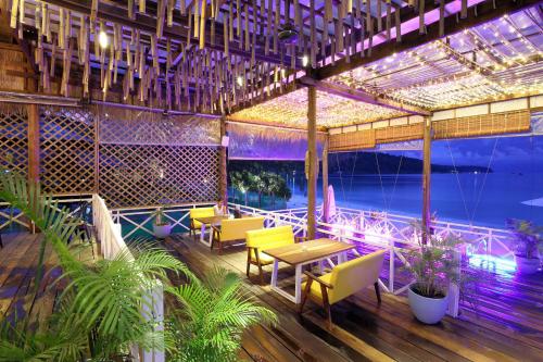 Restaurant, Eden Beach Resort By EHM in Saracen Bay Restaurant, Eden Beach Resort By EHM in Saracen Bay