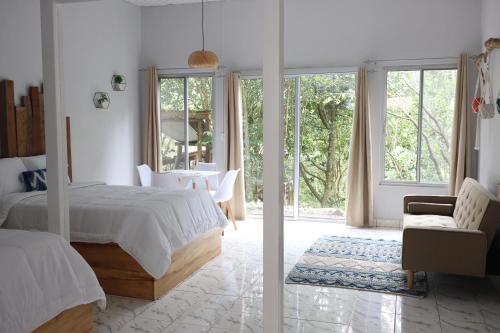 客房, Boquete Firefly Inn in 洛斯納蘭霍斯 客房, Boquete Firefly Inn in 洛斯納蘭霍斯