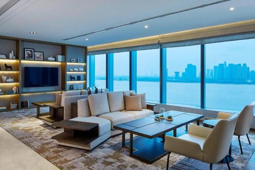 Bar/lounge, Hangzhou Marriott Hotel Qianjiang in Hangzhou Bar/lounge, Hangzhou Marriott Hotel Qianjiang in Hangzhou