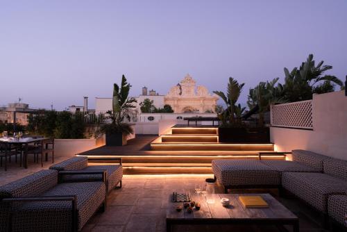 Balcony/terrace, Patria Palace Lecce - The Leading Hotels of The World in Lecce Balcony/terrace, Patria Palace Lecce - The Leading Hotels of The World in Lecce
